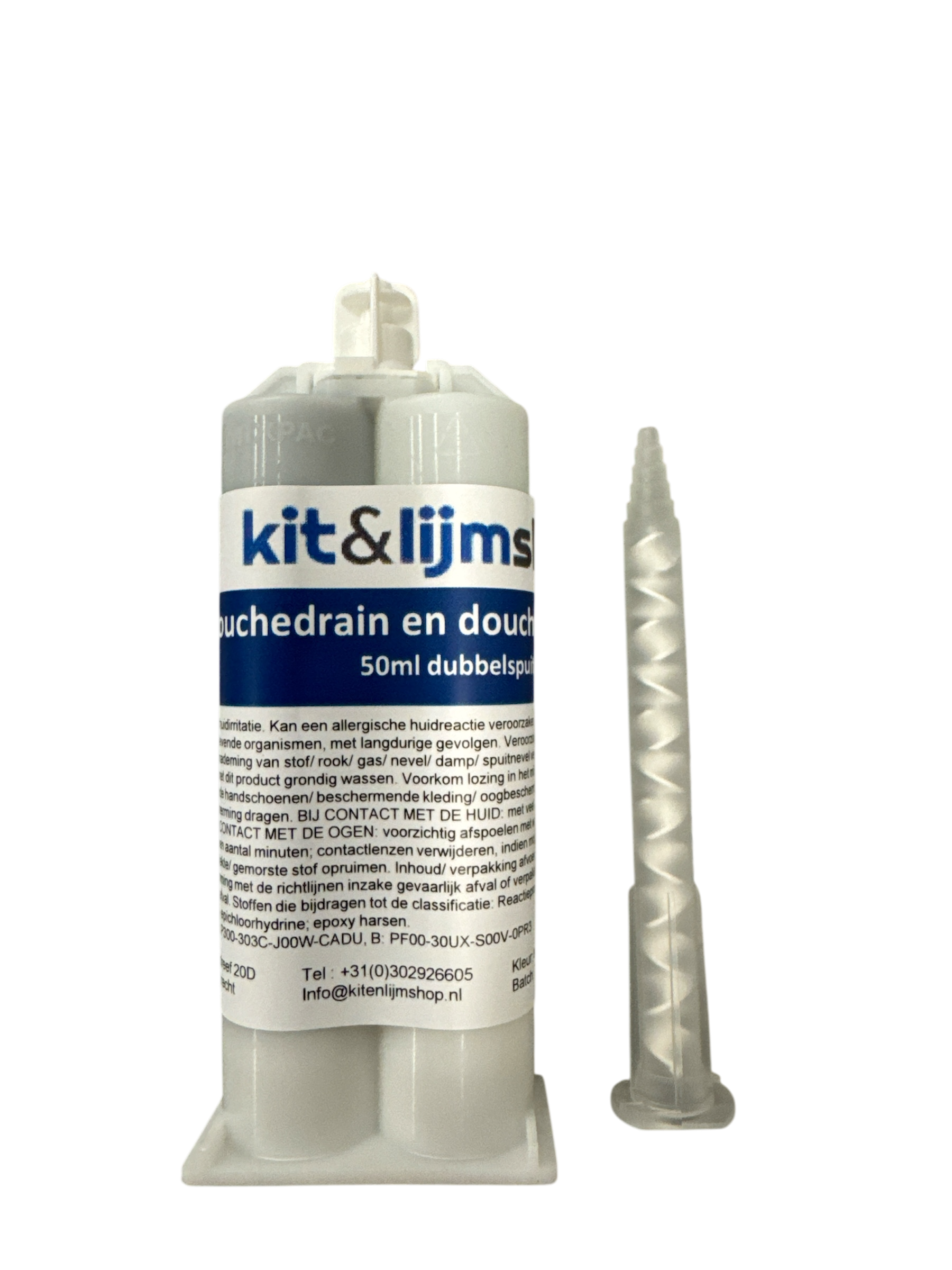Douchedrain en Doucheput 2 componenten epoxy 50ml Douchedrain en Doucheput 2 componenten epoxy 50ml